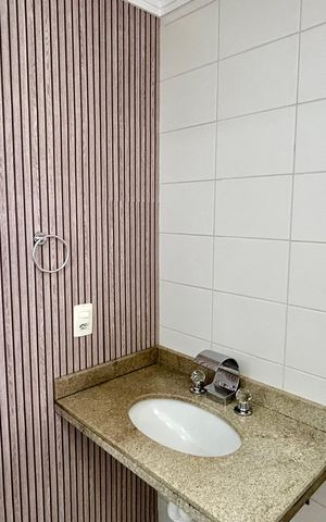 Apartamento para alugar com 110m², 3 quartos e 2 vagas Apartamento para alugar com 110m², 3 quartos e 2 vagasBanheiro da Suíte