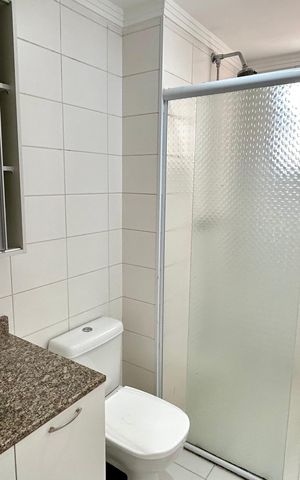 Apartamento para alugar com 110m², 3 quartos e 2 vagas Apartamento para alugar com 110m², 3 quartos e 2 vagasBanheiro da Suíte 3