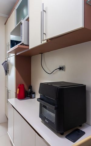 Apartamento à venda com 64m², 2 quartos e 1 vagaCozinha