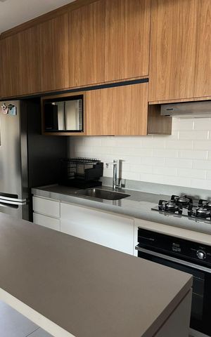 Apartamento à venda com 60m², 2 quartos e 2 vagas Apartamento à venda com 60m², 2 quartos e 2 vagasCozinha