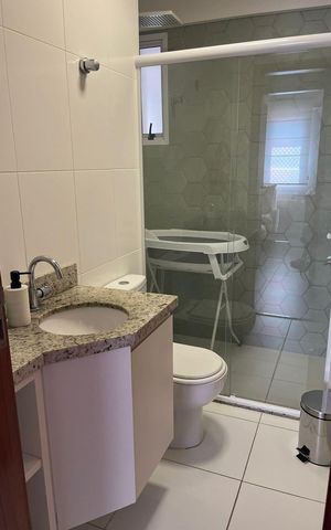 Apartamento à venda com 60m², 2 quartos e 2 vagas Apartamento à venda com 60m², 2 quartos e 2 vagasBanheiro