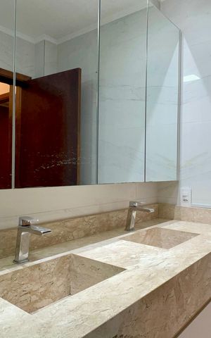 Apartamento para alugar com 120m², 2 quartos e 1 vaga Apartamento para alugar com 120m², 2 quartos e 1 vagaBanheiro