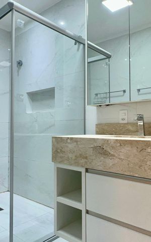 Apartamento para alugar com 120m², 2 quartos e 1 vaga Apartamento para alugar com 120m², 2 quartos e 1 vagaBanheiro