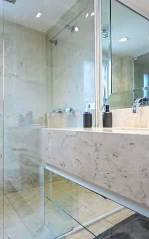 Apartamento à venda com 186m², 3 quartos e 4 vagasBanheiro da Suíte  3