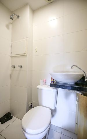 Apartamento à venda com 186m², 3 quartos e 4 vagasBanheiro de Serviço