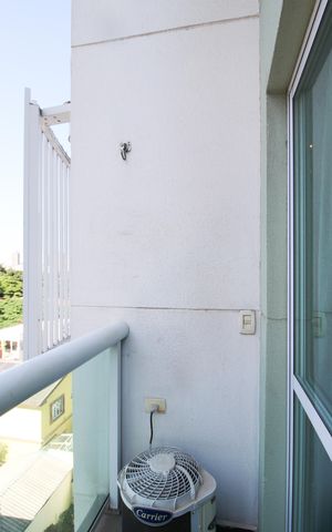 Apartamento à venda com 45m², 1 quarto e 1 vaga Apartamento à venda com 45m², 1 quarto e 1 vagaVaranda