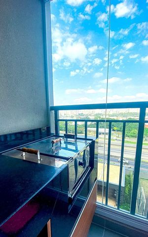Apartamento para alugar com 60m², 2 quartos e 1 vagaVaranda