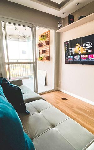Apartamento para alugar com 60m², 2 quartos e 1 vagaSala