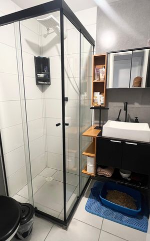 Apartamento à venda com 40m², 2 quartos e 1 vaga Apartamento à venda com 40m², 2 quartos e 1 vagaBanheiro