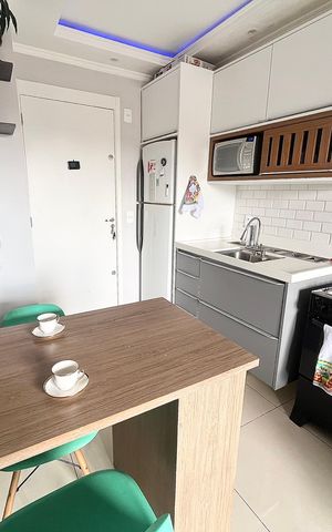 Apartamento à venda com 40m², 2 quartos e 1 vaga Apartamento à venda com 40m², 2 quartos e 1 vagaCozinha