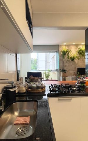 Apartamento à venda com 77m², 2 quartos e 2 vagasCozinha