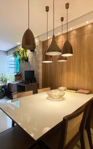 Apartamento à venda com 77m², 2 quartos e 2 vagasSala