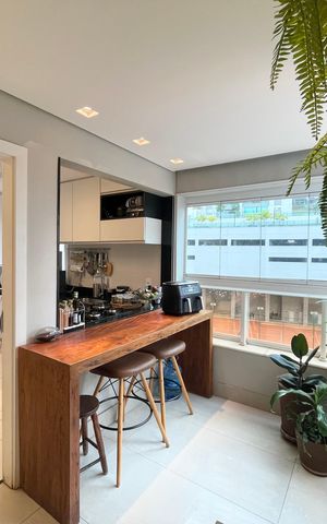 Apartamento à venda com 77m², 2 quartos e 2 vagasCozinha