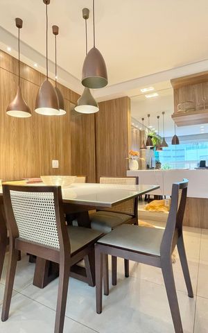 Apartamento à venda com 77m², 2 quartos e 2 vagasSala