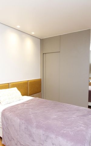 Apartamento à venda com 86m², 3 quartos e 1 vagaQuarto 3 - Suíte