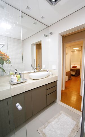 Apartamento à venda com 86m², 3 quartos e 1 vagaBanheiro Social