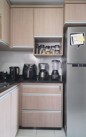 Apartamento à venda com 60m², 2 quartos e 1 vagaCozinha