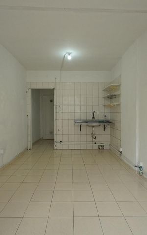 Studio à venda com 35m², 1 quarto e sem vagaKitnet