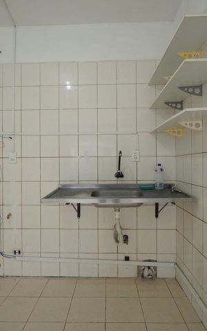 Studio à venda com 35m², 1 quarto e sem vagaCozinha