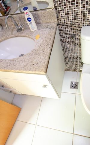 Apartamento à venda com 63m², 3 quartos e 1 vaga Apartamento à venda com 63m², 3 quartos e 1 vagaBanheiro da Suíte