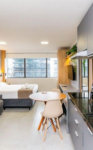 Apartamento para alugar com 50m², 1 quarto e sem vaga Apartamento para alugar com 50m², 1 quarto e sem vagaStudio