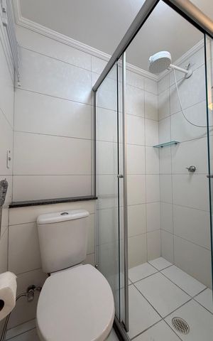 Apartamento à venda com 26m², 1 quarto e sem vagaBanheiro social