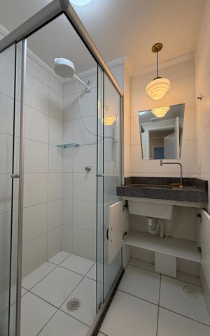 Apartamento à venda com 26m², 1 quarto e sem vagaBanheiro social