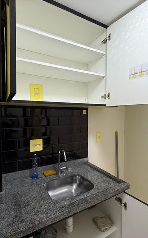 Apartamento à venda com 26m², 1 quarto e sem vagaCozinha