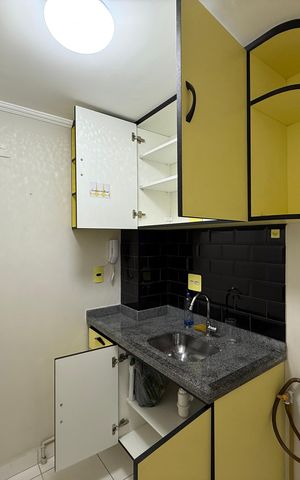 Apartamento à venda com 26m², 1 quarto e sem vagaCozinha