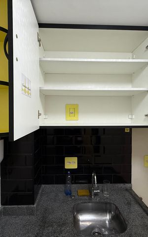 Apartamento à venda com 26m², 1 quarto e sem vagaCozinha