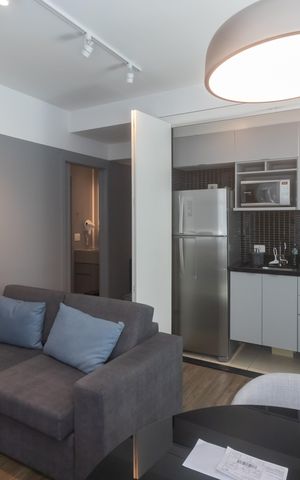 Apartamento à venda com 42m², 1 quarto e 2 vagas Apartamento à venda com 42m², 1 quarto e 2 vagasCozinha