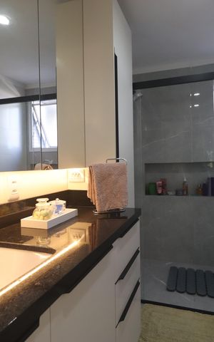 Apartamento à venda com 151m², 3 quartos e 2 vagasBanheiro da Suíte