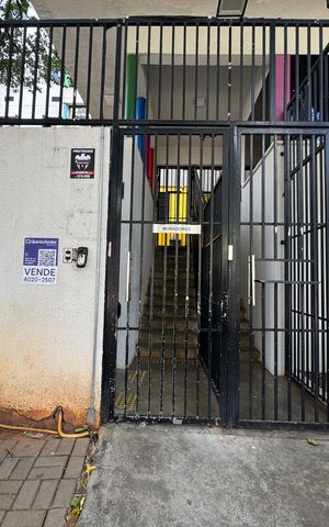 Apartamento à venda com 49m², 2 quartos e 1 vagaFachada com PLACA