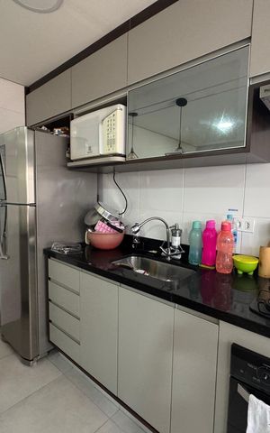 Apartamento à venda com 49m², 2 quartos e 1 vagaCozinha