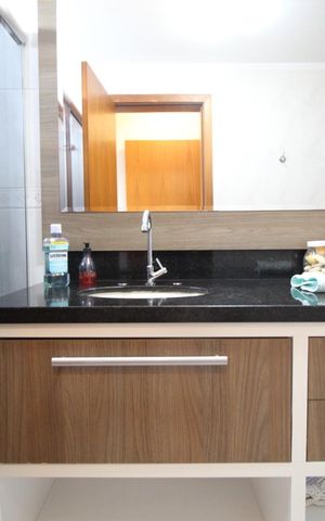 Apartamento para alugar com 110m², 3 quartos e 2 vagasBanheiro da Suíte 1