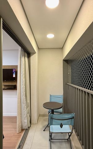 Apartamento à venda com 25m², 1 quarto e sem vaga Apartamento à venda com 25m², 1 quarto e sem vagaSacada do Studio