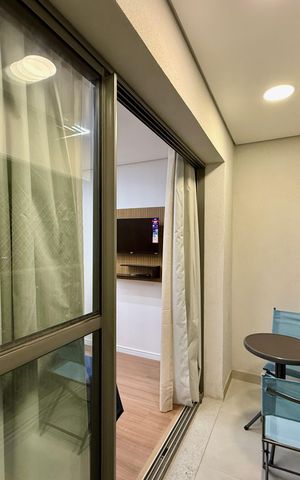 Apartamento à venda com 25m², 1 quarto e sem vaga Apartamento à venda com 25m², 1 quarto e sem vagaSacada do Studio