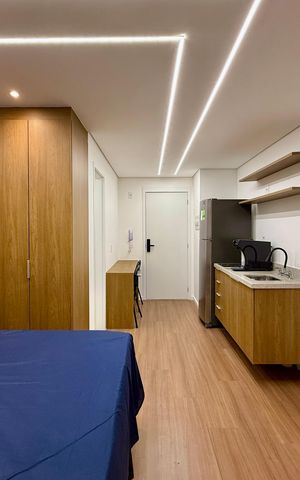 Apartamento à venda com 25m², 1 quarto e sem vaga Apartamento à venda com 25m², 1 quarto e sem vagaStudio