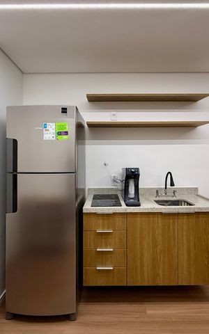 Apartamento à venda com 25m², 1 quarto e sem vaga Apartamento à venda com 25m², 1 quarto e sem vagaCozinha