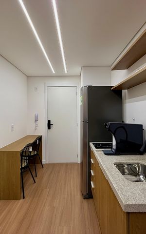Apartamento à venda com 25m², 1 quarto e sem vaga Apartamento à venda com 25m², 1 quarto e sem vagaCozinha