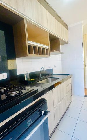 Apartamento para alugar com 60m², 2 quartos e 2 vagas Apartamento para alugar com 60m², 2 quartos e 2 vagasCozinha