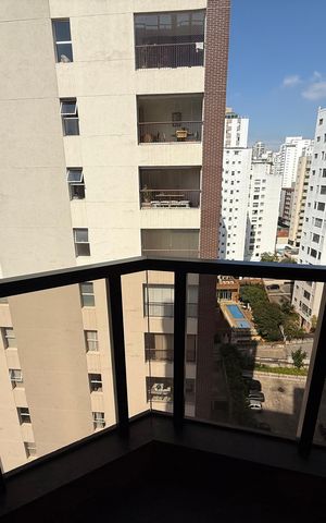 Apartamento para alugar com 43m², 1 quarto e 1 vaga Apartamento para alugar com 43m², 1 quarto e 1 vagaVaranda