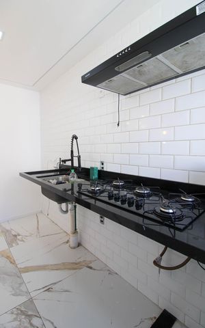 Apartamento à venda com 46m², 2 quartos e sem vaga Apartamento à venda com 46m², 2 quartos e sem vagaCozinha