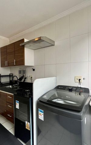 Apartamento à venda com 45m², 1 quarto e 1 vaga Apartamento à venda com 45m², 1 quarto e 1 vagaCozinha e Área de Serviço