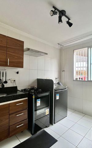 Apartamento à venda com 45m², 1 quarto e 1 vaga Apartamento à venda com 45m², 1 quarto e 1 vagaCozinha e Área de Serviço