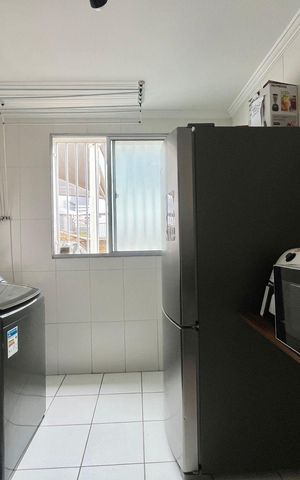 Apartamento à venda com 45m², 1 quarto e 1 vaga Apartamento à venda com 45m², 1 quarto e 1 vagaCozinha e Área de Serviço