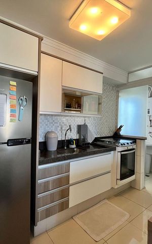 Apartamento à venda com 87m², 2 quartos e 2 vagas Apartamento à venda com 87m², 2 quartos e 2 vagasCozinha