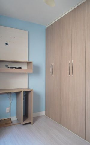 Apartamento à venda com 63m², 2 quartos e 1 vagaQuarto 2
