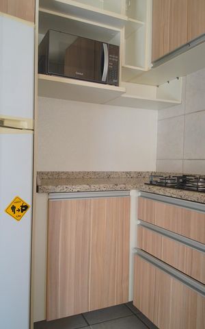 Apartamento à venda com 63m², 2 quartos e 1 vagaCozinha