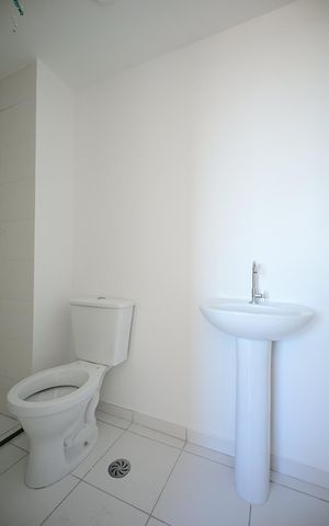 Apartamento para alugar com 27m², 1 quarto e sem vagaBanheiro Suíte 